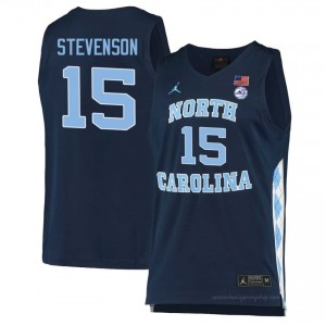 Officially Licensed Jarin Stevenson North Carolina #15 Navy Men Basketball Jersey | 2025 Game-Worn Style for Stadium & Tailgate Fans 22917521