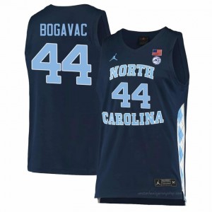 Officially Licensed Luka Bogavac Tar Heels #44 Navy Men Basketball Jersey | 2025 Game-Worn Style for Stadium & Tailgate Fans 20959409